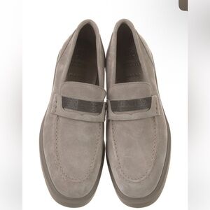 Brunello Cucinelli monili suede loafers size 37